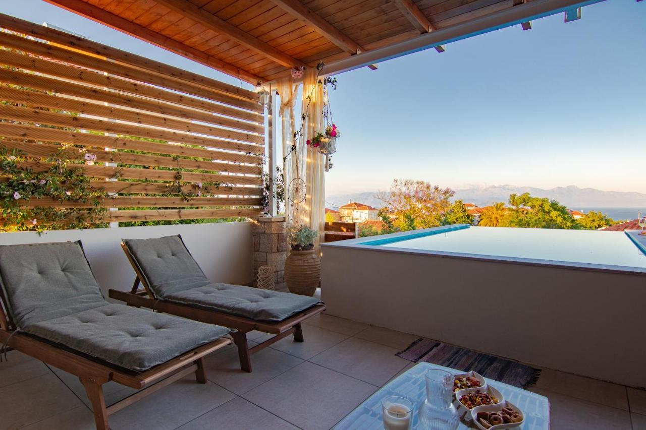 Georgianna'S Suite With Private Pool , 'Blank Suite' Charokopio Exterior photo